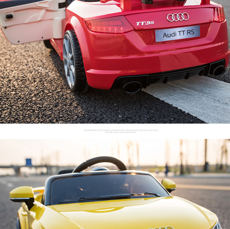 BeRica Electric Ride-On Car for Children, Audi Authorized Remote Control Toy Car for Boys And Girls, Rideable Vehicle, Baby Gift 22