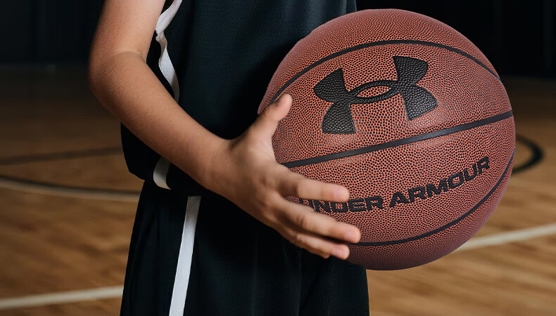 Under Armour Basketball Size 5 Kids 6-12 Years Indoor Outdoor Professional Training Game Ball Kindergarten Elementary School Gift 3-6 Years 17