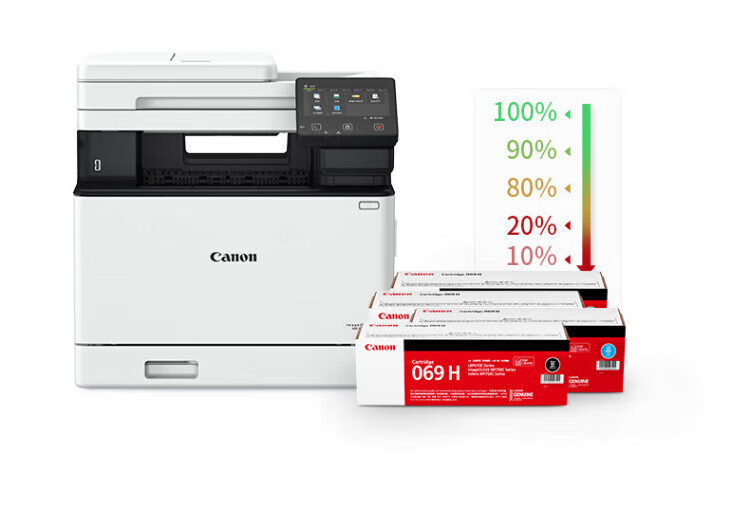 Canon MF752Cdw Wireless A4 Color Laser Multifunction Duplex Printer with Automatic Document Feeder for Home and Office - Duplex Printing, Copying, and Scanning 4
