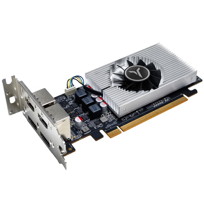 Yeston JH920-4G 4HDMI PCI-E Graphics Card Half/Full Height 4 HDMI Ports Compatible with Galaxy Kirin/Zhongbiao Kirin/Deepin OS