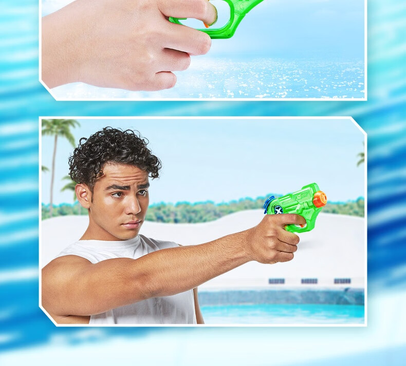 ZURU X Special Attack Colorful Skin Missionary Quick-Fill Water Gun Set with Ultra-Long Range 13