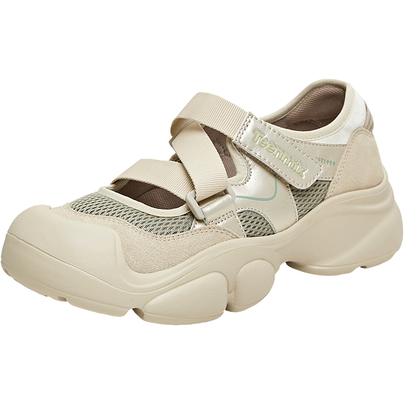 TEENMIX 520 Gift Hou Minghao Recommended Zootopia Sports Mary Jane Shoes Height Increasing Women's Low-Cut Flats