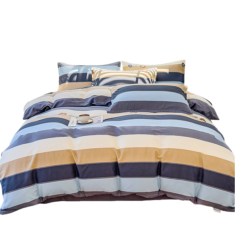 AVIVI Class A Duvet Cover, Single Piece, Pure Cotton, Single Bed Duvet Cover, Flat Sheet for Single Bed, 200x230cm, Roman Era