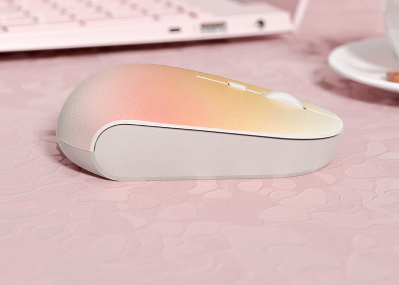 HP Wireless Bluetooth Mouse Starbook Gradient Star Design Silent Office Mouse Female Office Dedicated Wireless Dual-Mode Rechargeable USB Laptop Tablet Universal 8