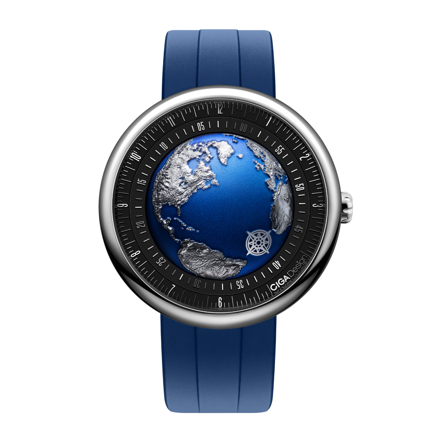 CIGA Design Xijia Exploration Series Artistic Mechanical Watch Blue Planet Earth Men's Watch Father's Day Gift