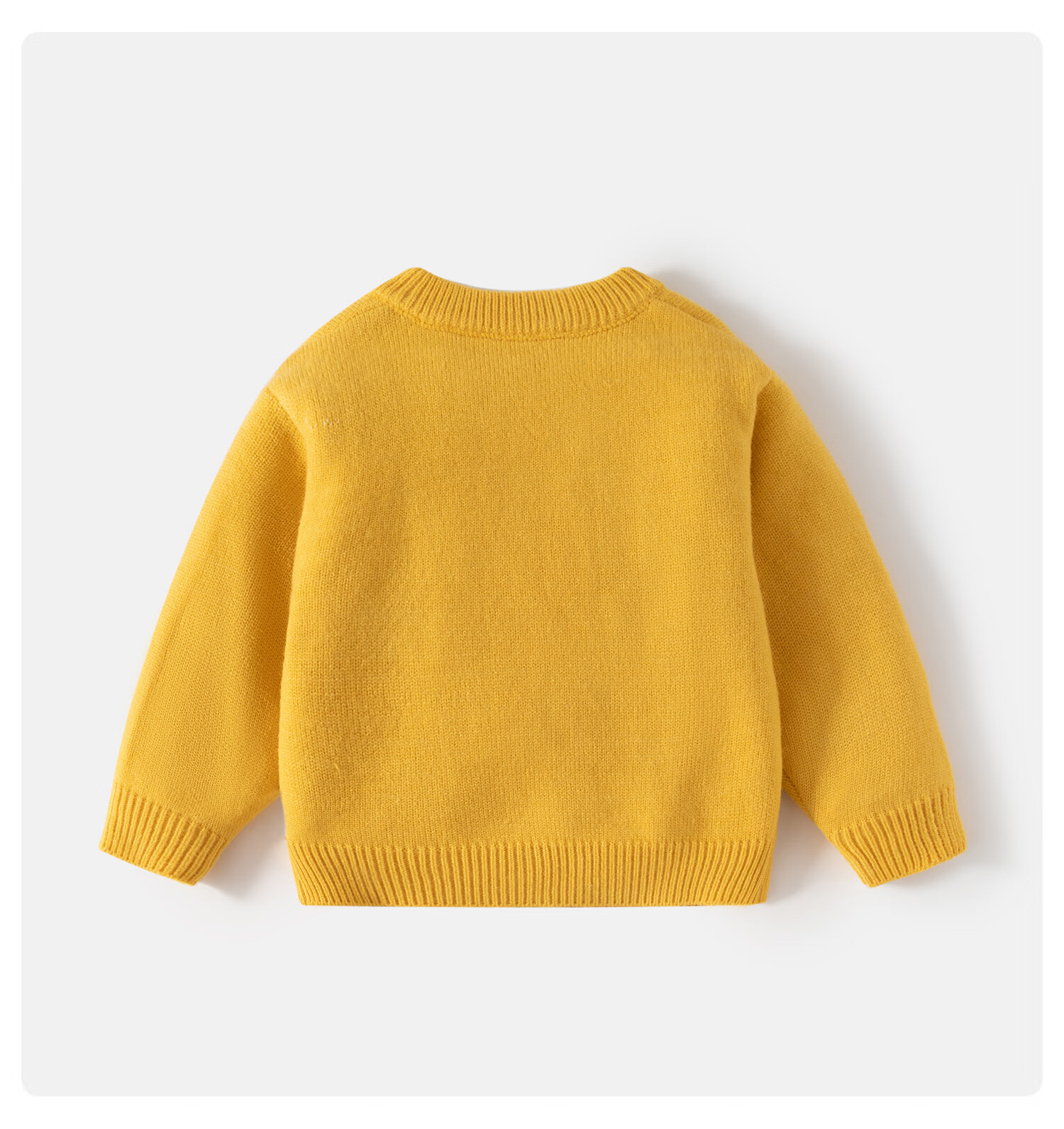 Banxidi Children's Sweater Spring and Autumn Girls' Cardigan Baby Knitwear Boys' Red Year Clothing Inner Layer Spring Jacket 10
