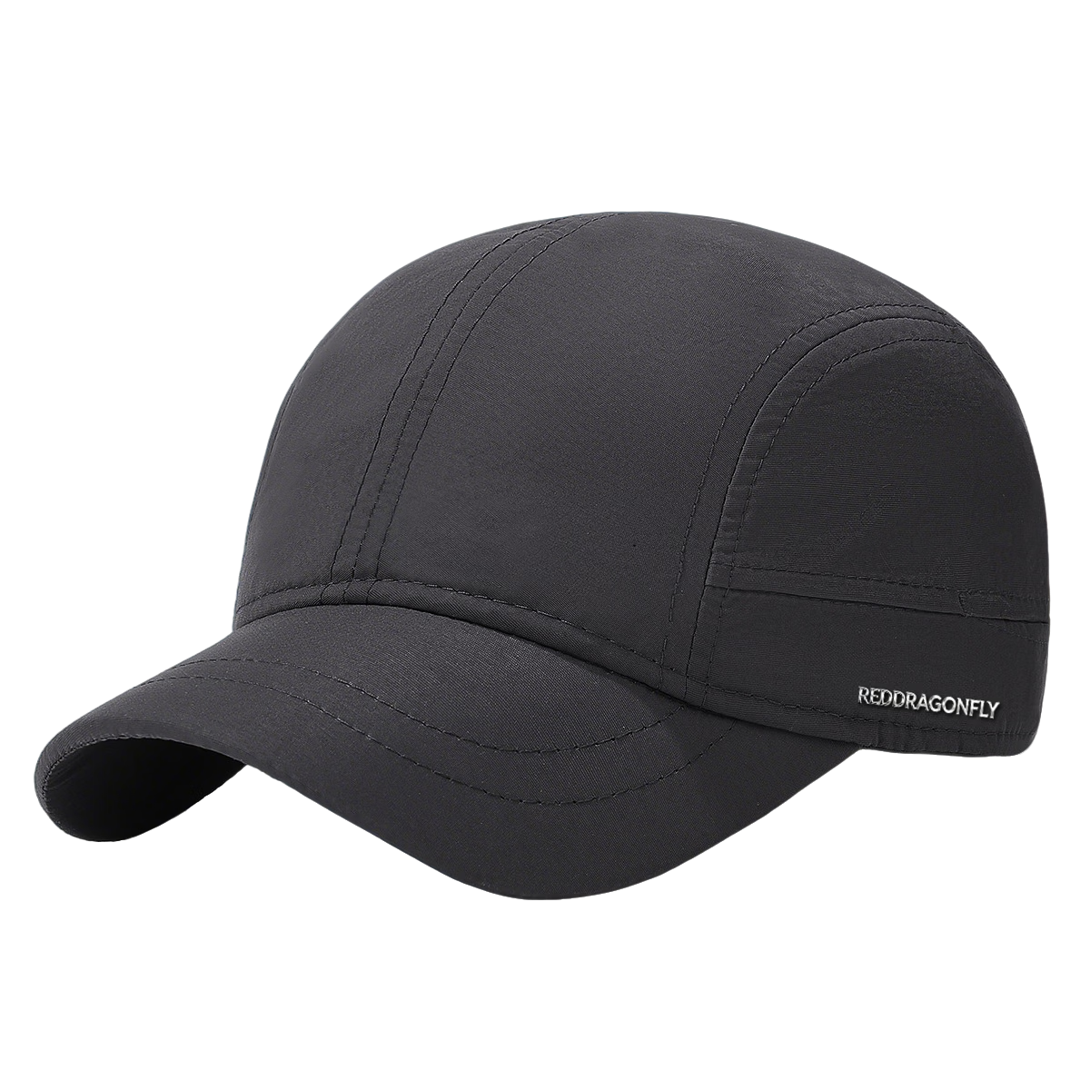 Red Dragonfly Short Brim Hat Men's Spring Summer Running Sports Quick-Dry Casual Breathable Sunshade Sunscreen Hat Women's