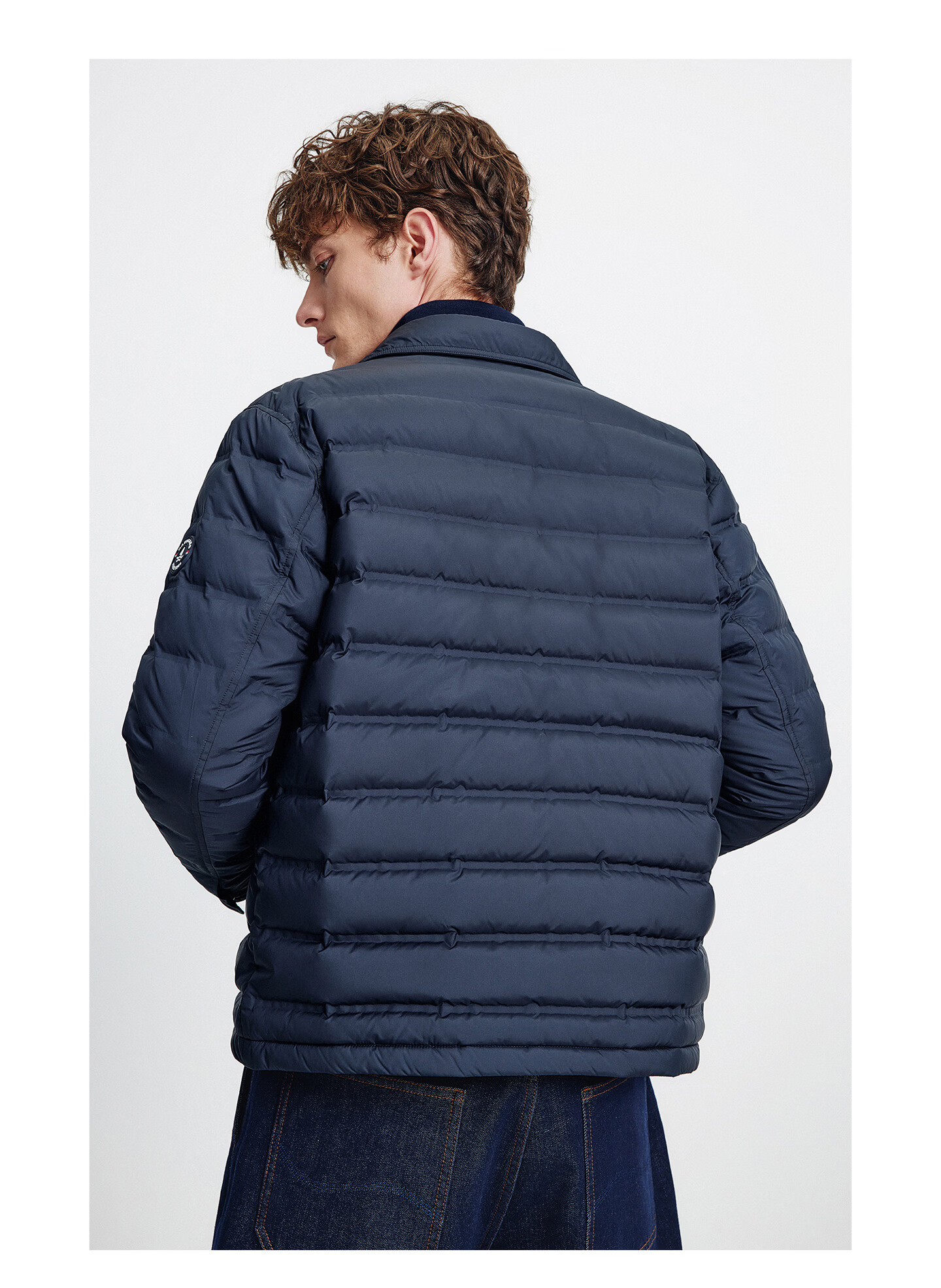 Navigare Italian Small Sailboat 25 New Classic Men's Down Jacket Lightweight Warm Goose Down Coat 1331605501 14