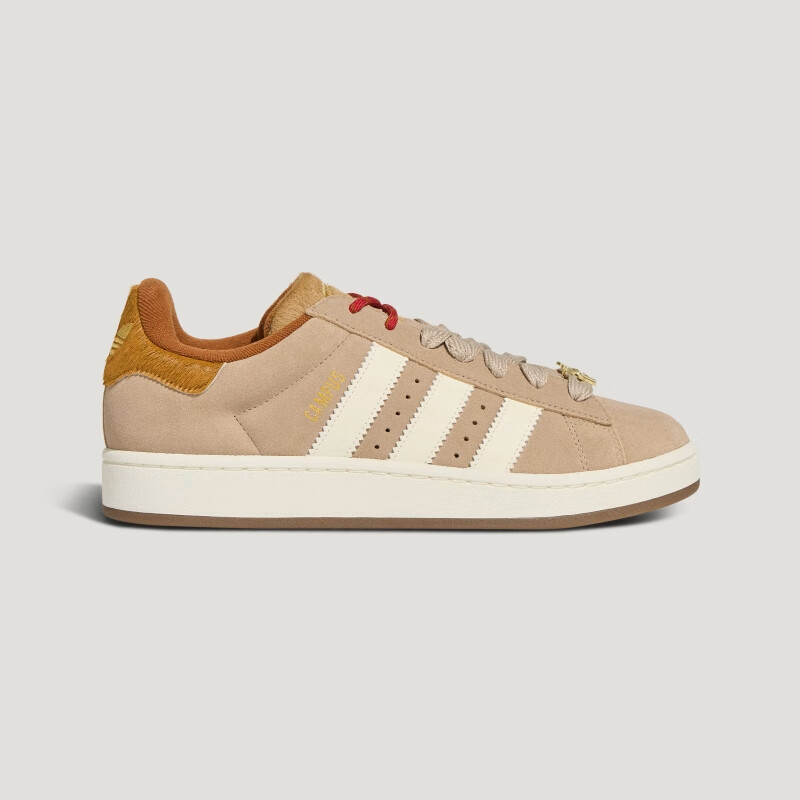 Adidas Originals Trefoil Year of the Horse Limited Edition New Year Unisex CAMPUS 00s Casual Shoes KJ8724 Khaki Size 37