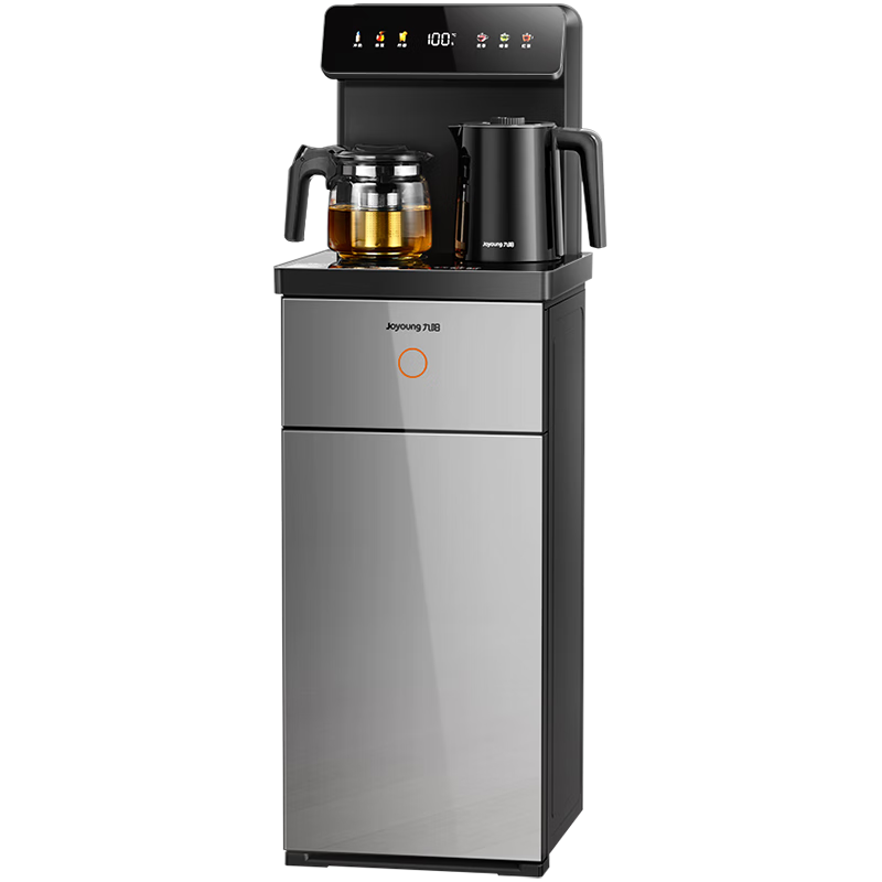 Joyoung Tea Bar Machine Electric Kettle Sold by JD, Dual Insulation, Anti-Scalding, Remote Control, Antibacterial Water Dispenser, Home Appliance WH225(C) [Cold And Hot Version]