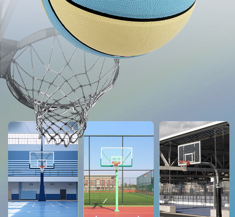 Li-Ning Kids Basketball Size 5 for Ages 6-12, Indoor and Outdoor Non-Slip Durable Training and Competition Ball 19