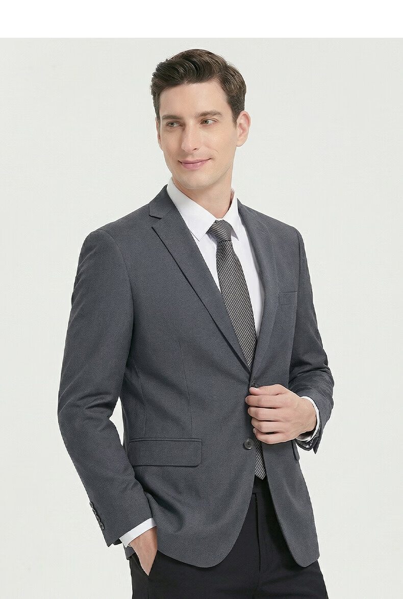 FIRS Anti-Wrinkle Non-Iron Men's Four-Season Business Casual Suit Jacket Professional Workwear Outerwear 20