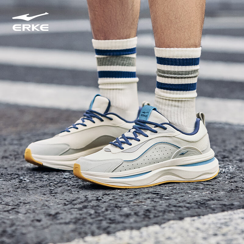 ERKE Casual Shoes 26 New Men's Comfortable Shock-Absorbing Versatile Sports Dad Shoes | Fengxuan 2