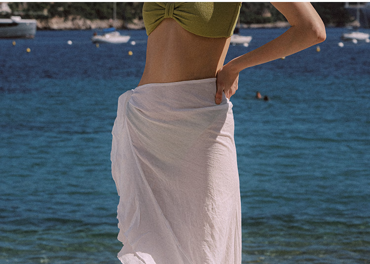 AtlanticBeach 2026 Women's Skirt Swimsuit Mesh Beach Cover-Up Bikini Bottom Skirt for Vacation 1