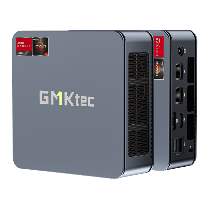 GMK M5Ultra Ryzen R7 7730U Mini PC High-Performance Gaming Office Desktop Multimedia Stylish Mini Computer
