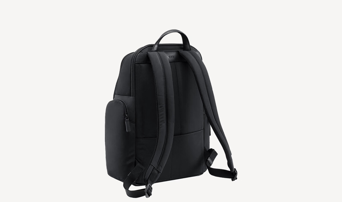 TUMI DFO Series Business Commuter Backpack Fashionable Modern Laptop Bag Black Large Capacity Lightweight Commuter Bag 6