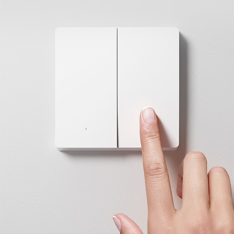 MI Smart Switch (Dual) for Mijia, Ultra-Long Lifespan, Switch Panel, Requires Gateway 22
