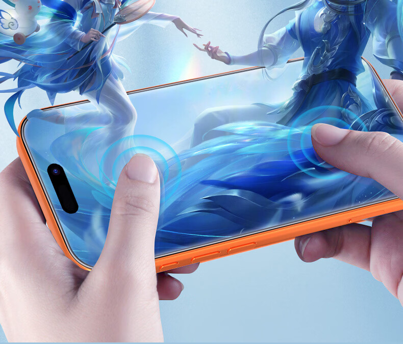 Lanxingxiansheng Tempered Glass Screen Protector for Apple IPhone 17e/13/14, HD Large View Full Coverage Protective Film for IPhone 13/13 Pro/16e [Large View] 17