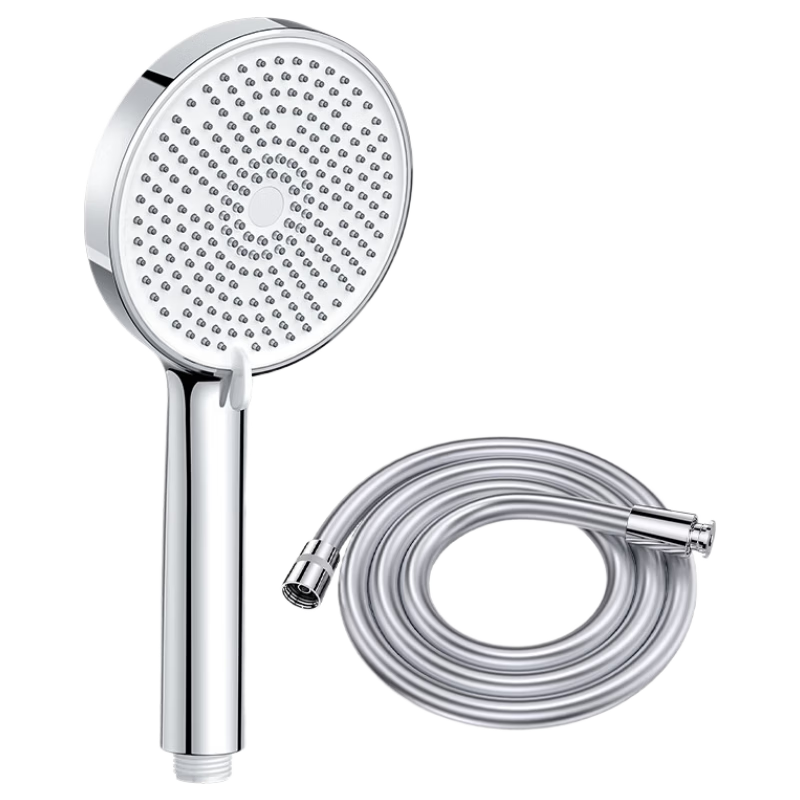 Haili Shower Head Bathroom Large Water Flow High Pressure Large Panel Handheld Shower Set LH55-2