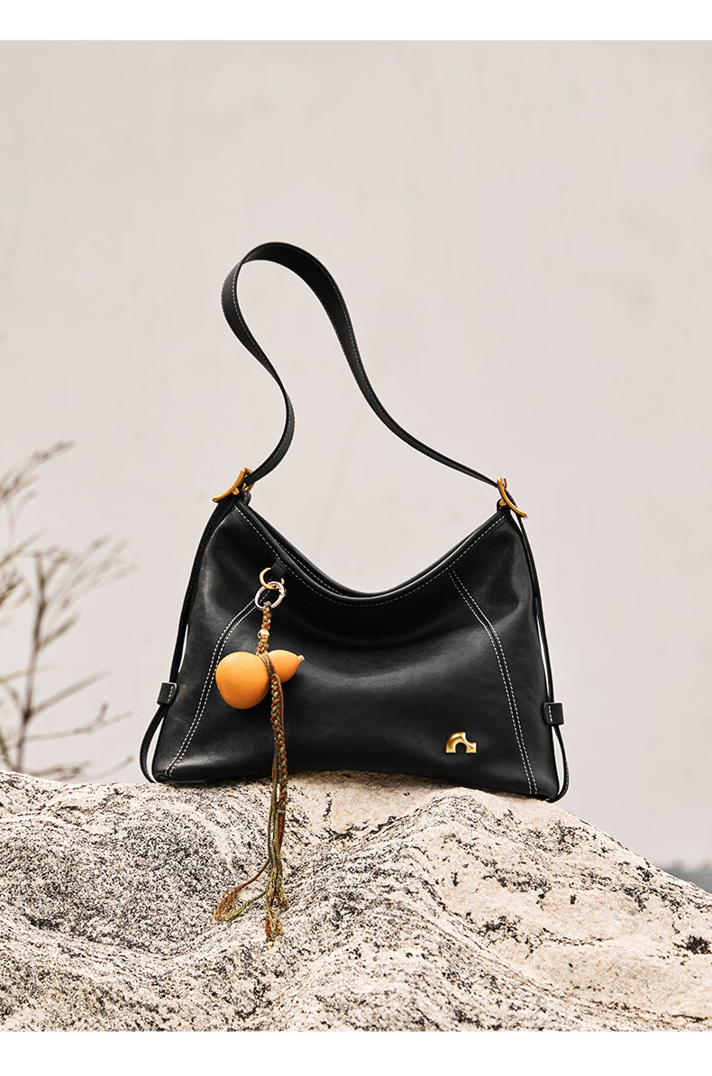 Nalandu Mao Xiaotong Style Women's Bag 2025 New Cowhide Tote Bag Commuter Gift for Girlfriend Birthday New Year 5
