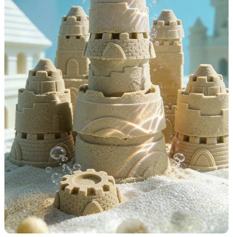 Melo Childhood Starry Sky Sand Dessert Party Space Sand Toy Non-Toxic Non-Sticky for Kids 3-6 Years Birthday Children's Day Gift 12