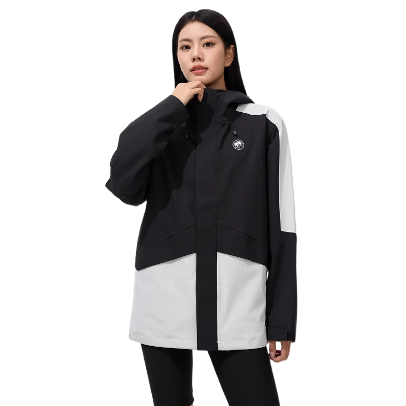 CAMEL Panda Single-Layer Windbreaker, Spring And Summer Unisex Outdoor Triple-Protection Mountaineering Jacket