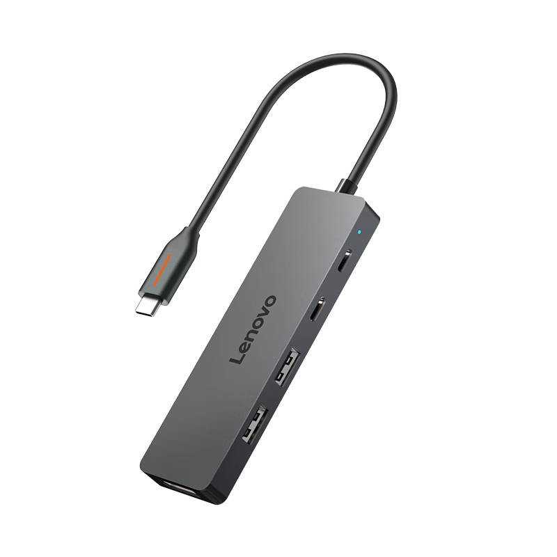 Lenovo Type-C to DP1.4 8K60Hz Adapter USB 2.0 Hub Docking Station PD 100W Desktop Expansion Dock for Laptop and Desktop Converter