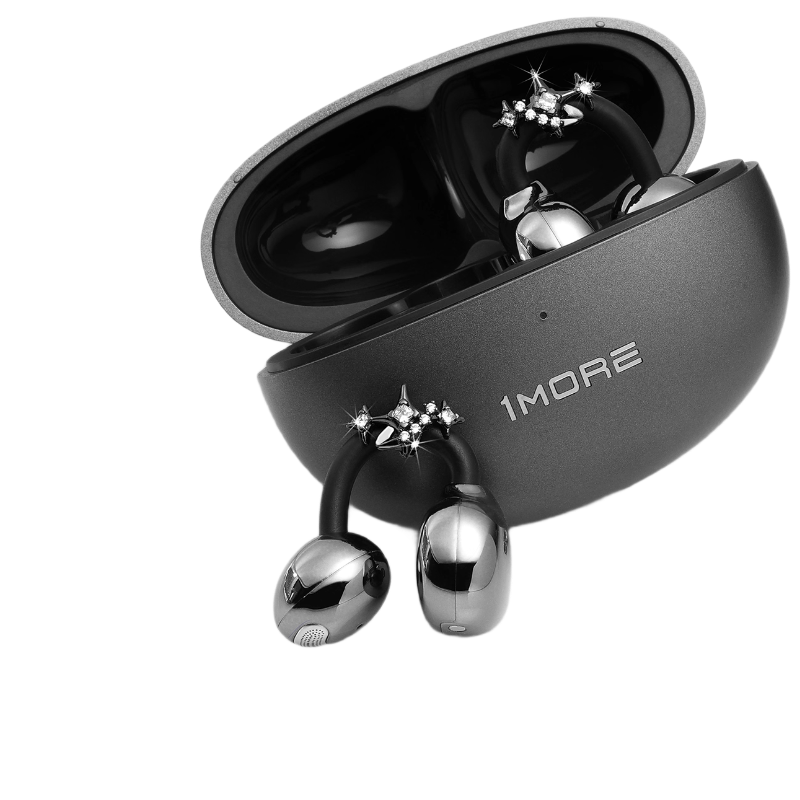 1MORE S22 Clip-on Bluetooth Earphones Special Edition - Four-Pointed Star Clip-on Earring Accessory 1