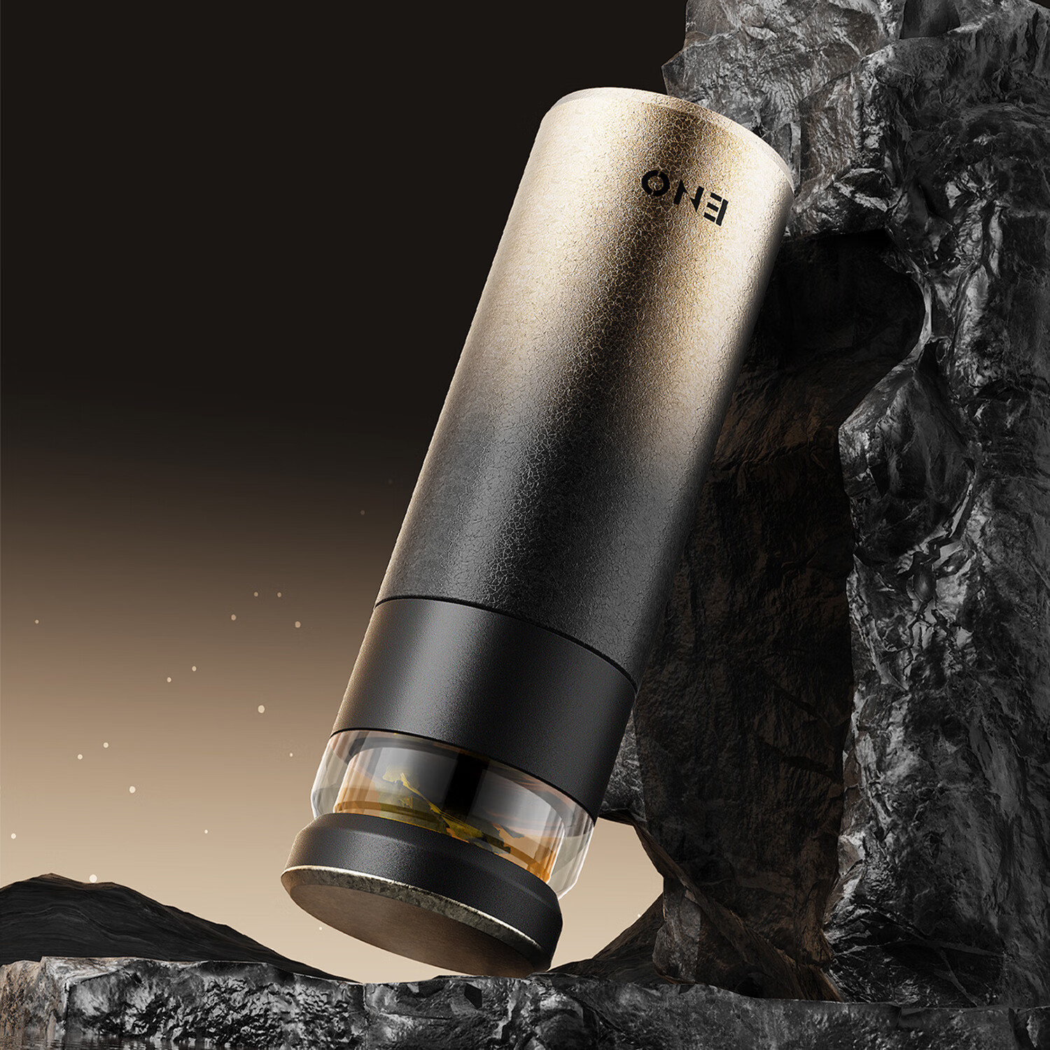 Eno 2026 New High-End Pure Titanium Insulated Water Bottle for Men and Women, Health Preservation Tea Separation Tea Brewing Cup, Gift Cup 16