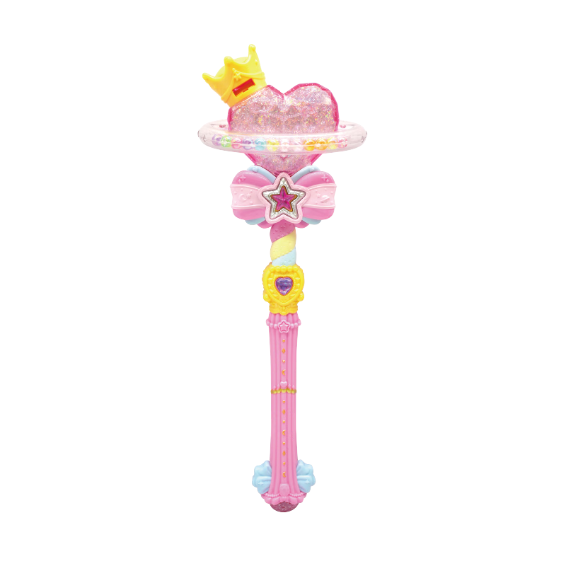 Magical Cute Shining Meteor Magic Wand Light Music Heart Cute Star Girl Toy Birthday Gift