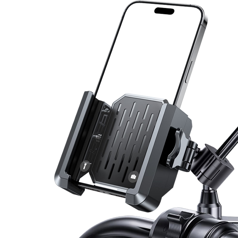 Pisen Electric Bike Phone Holder Delivery Navigation Phone Mount Motorcycle Electric Vehicle Riding Shockproof Phone Stand 2025 New Rearview Mirror Model