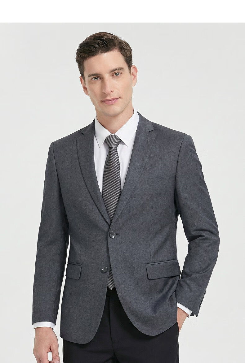FIRS Anti-Wrinkle Non-Iron Men's Four-Season Business Casual Suit Jacket Professional Workwear Outerwear 19