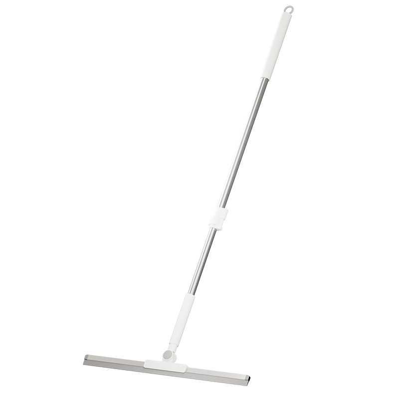 JD Jingzao Retractable Magic Squeegee Mop 51cm Dual-Use Wet and Dry Silicone Broom for Bathroom and Toilet Cleaning