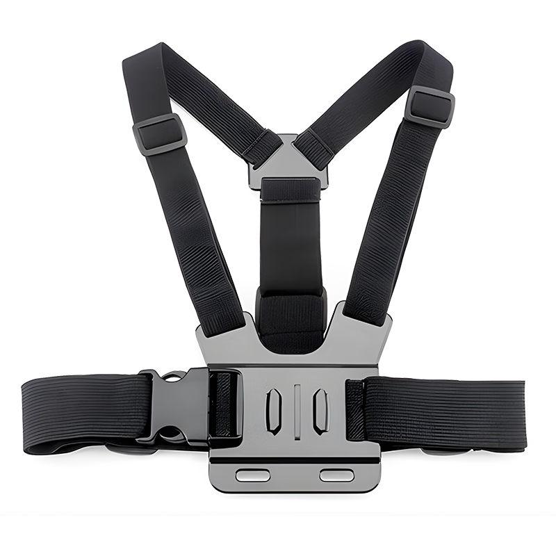 JIAHUACAI Neck Hanging Phone Holder Chest Mount First-Person View Shooting Device for TikTok Short Video Live Streaming Vlog Outdoor Fishing Cycling Tool Compatible with Apple and Android