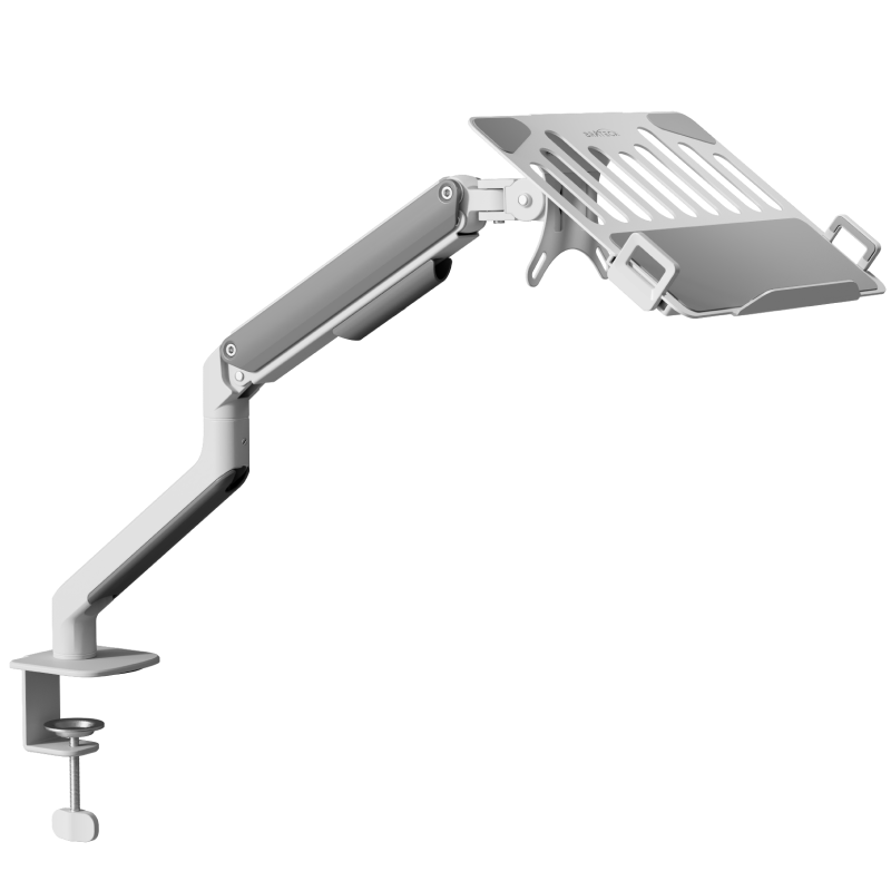 Brateck Beihu Laptop Stand Notebook Computer Stand Monitor Arm Mechanical Arm Floating Bracket Riser E350ez Yunyan White + APE40