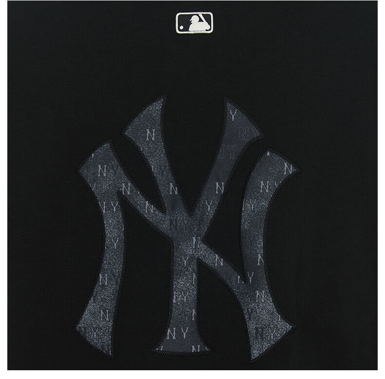 MLB Unisex Back Logo Large Print Crewneck Pullover Sweatshirt 25 Autumn New 3AMTM0654-50BKS-S 13