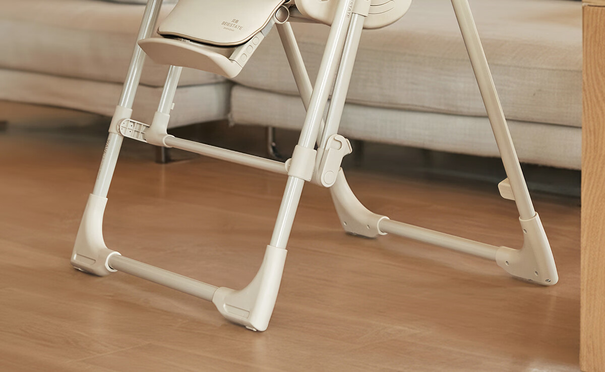 Beiyi 2-in-1 Baby High Chair and Rocker Khaki 27
