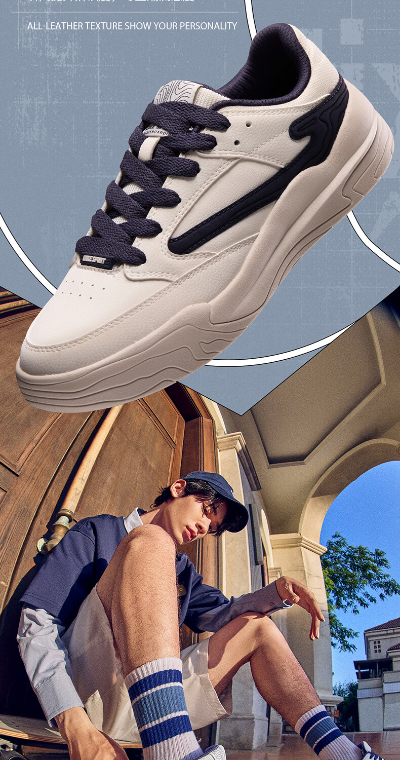 ERKE Men's Sneakers 2026 New Lightweight Casual White Shoes Sports Shoes | Jinghong 3 5