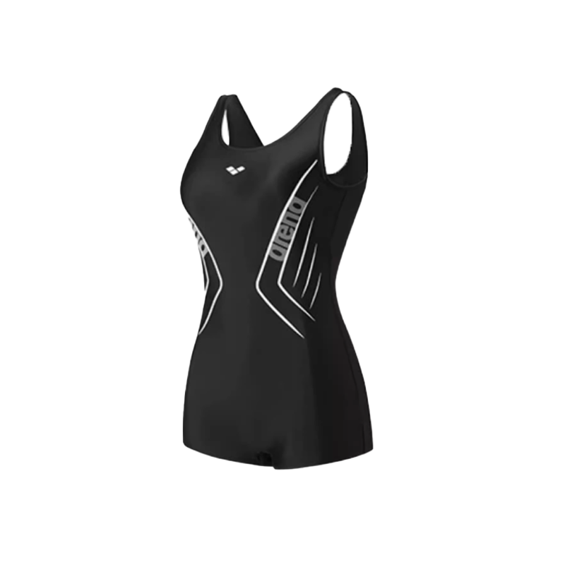 Arena One-Piece Swimsuit for Women, Square Leg Design, Professional Competitive Training Swimwear, Slimming And Tummy Control, High-End Look