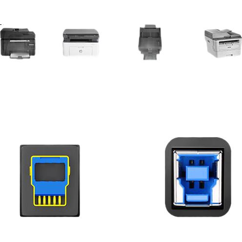 Кабель CHOSEAL QS5832 USB 3.0 AM/BM, 3 метра, для принтера, внешних дисков, монитора, факса