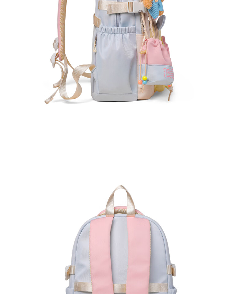 C.BANNER Women's Lightweight Luxury Backpack High-Value Elementary School Student Schoolbag Versatile Large Capacity Travel Commuter Bag 10