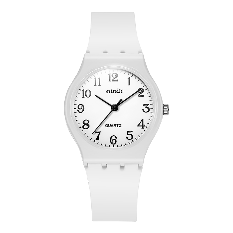 MINISO Men's Student Watch Waterproof Time-Only for Exams and Public Service Tests