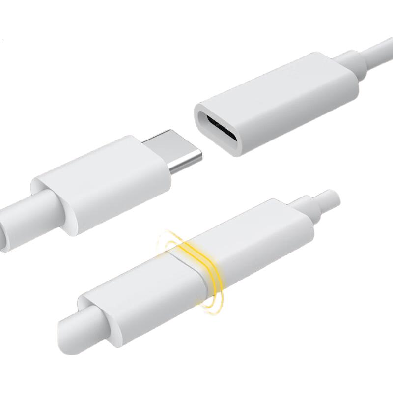 Кабель питания Chaofan Solar Camera Extension Cable, 8 метров, совместимый с Hikvision/Joan/Anker/Orange/AUX Surveillance, Type-C Male to Female Solar Panel Power Cord