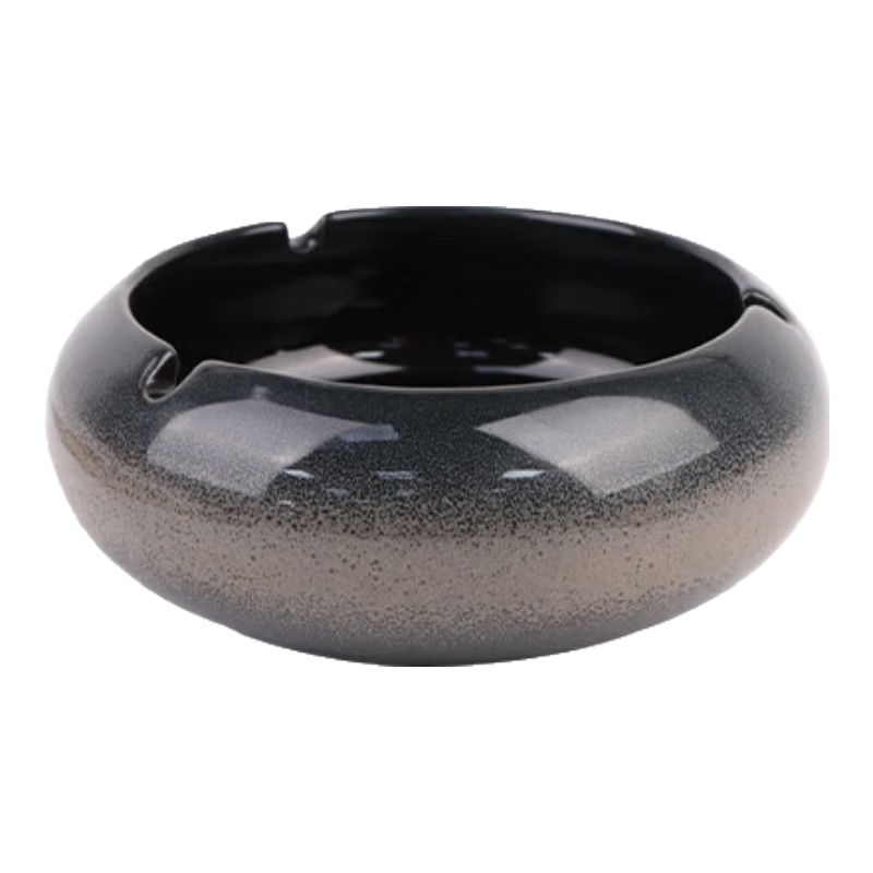 Bangushan Ashtray, Ceramic Ashtray for Home Living Room, Creative Office Ashtray Decoration, Ceramic Ashtray