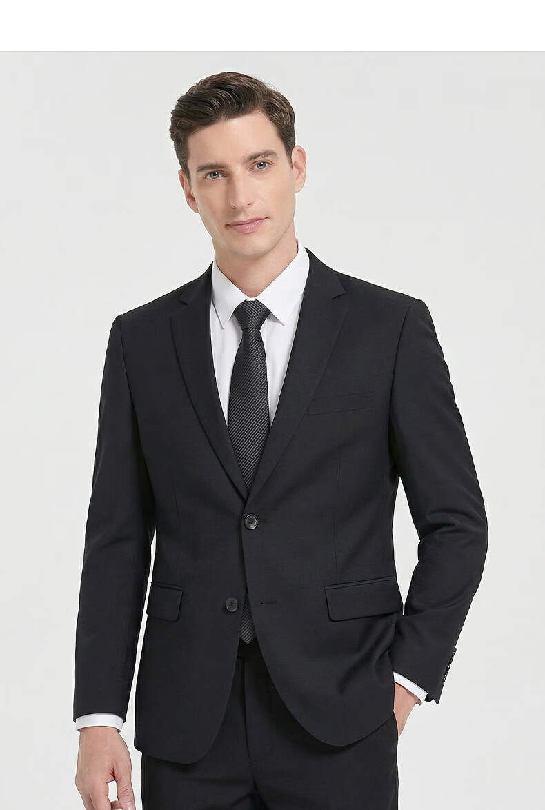 FIRS Anti-Wrinkle Non-Iron Men's Four-Season Business Casual Suit Jacket Professional Workwear Outerwear 16