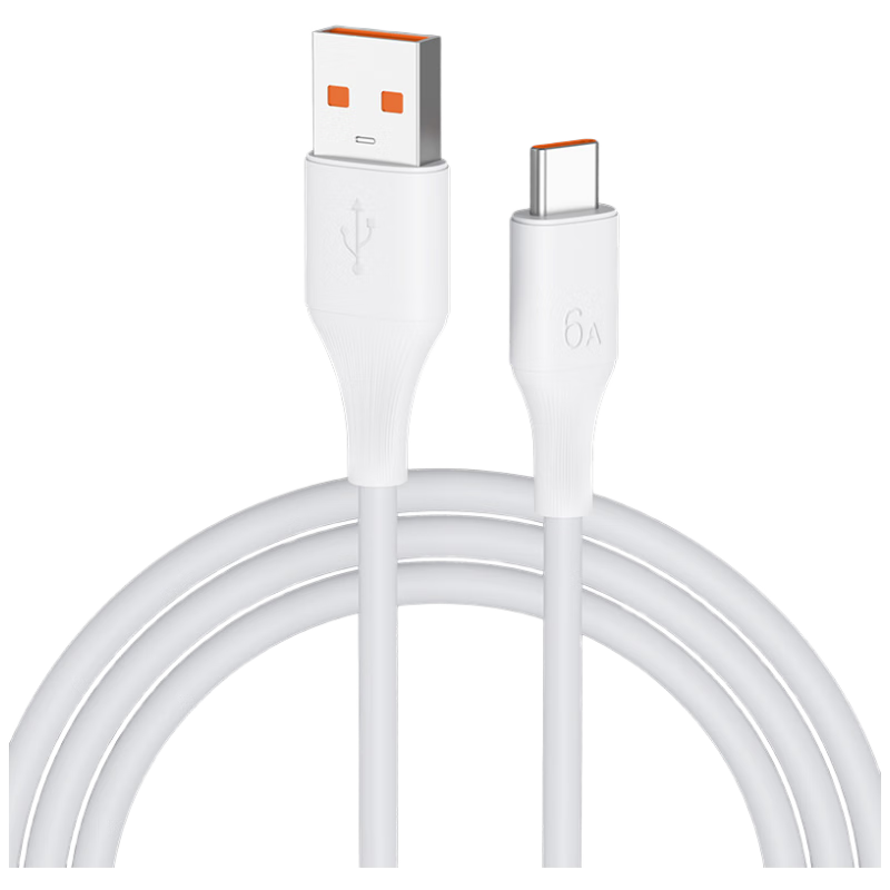 JD Jingzao Type-C Data Cable 6A Super Fast Charging 100W/88W/66W/40W Compatible with Huawei Honor Xiaomi Android Phones Tablets Pura80/Mate70/60