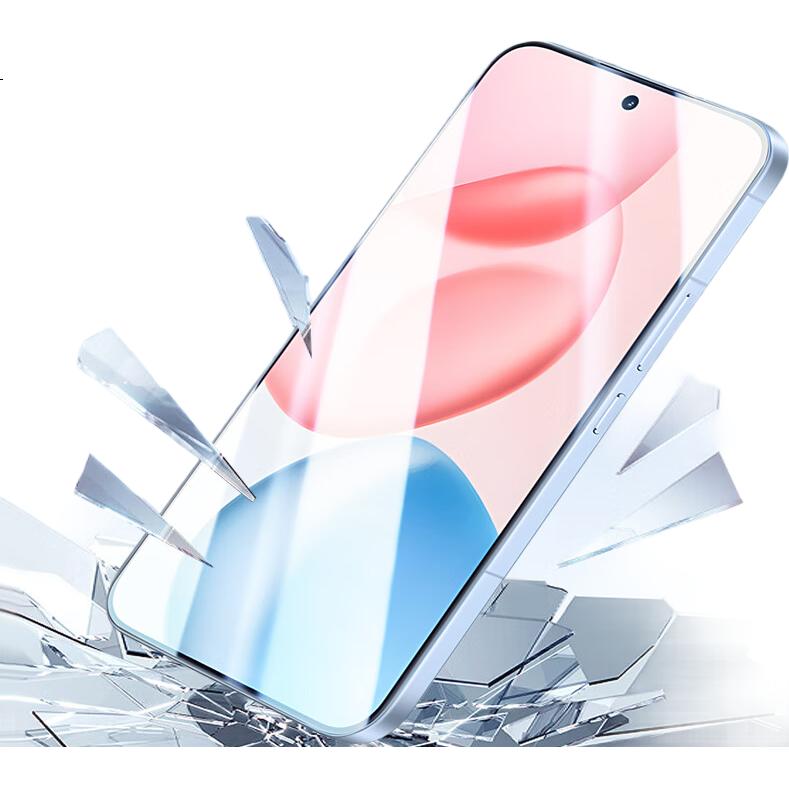 Защитное стекло LANGLING для Honor 400, 2 шт., прозрачное, противоударное, антибликовое, без черных краев