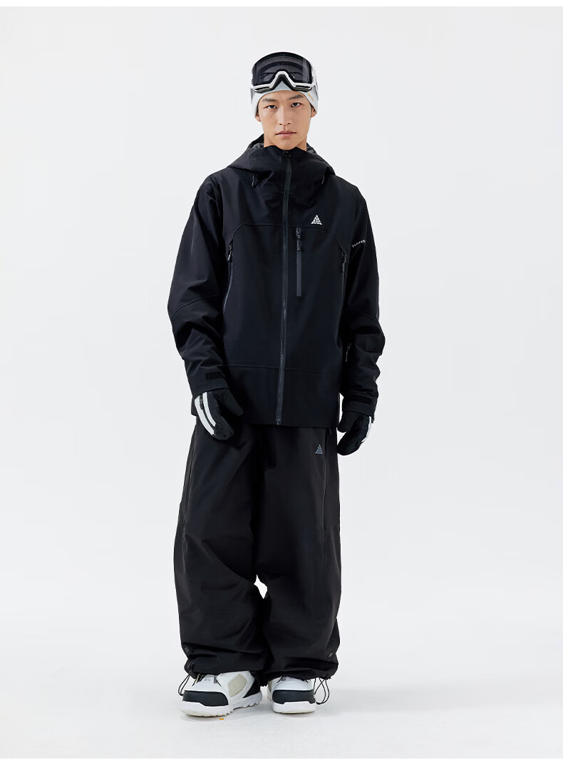 Nan En [Ice Dome] 25 New Professional Waterproof Warm 3L Ski Jacket P Cotton RECCO Ski Coat Sea Pine Yellow XS 22