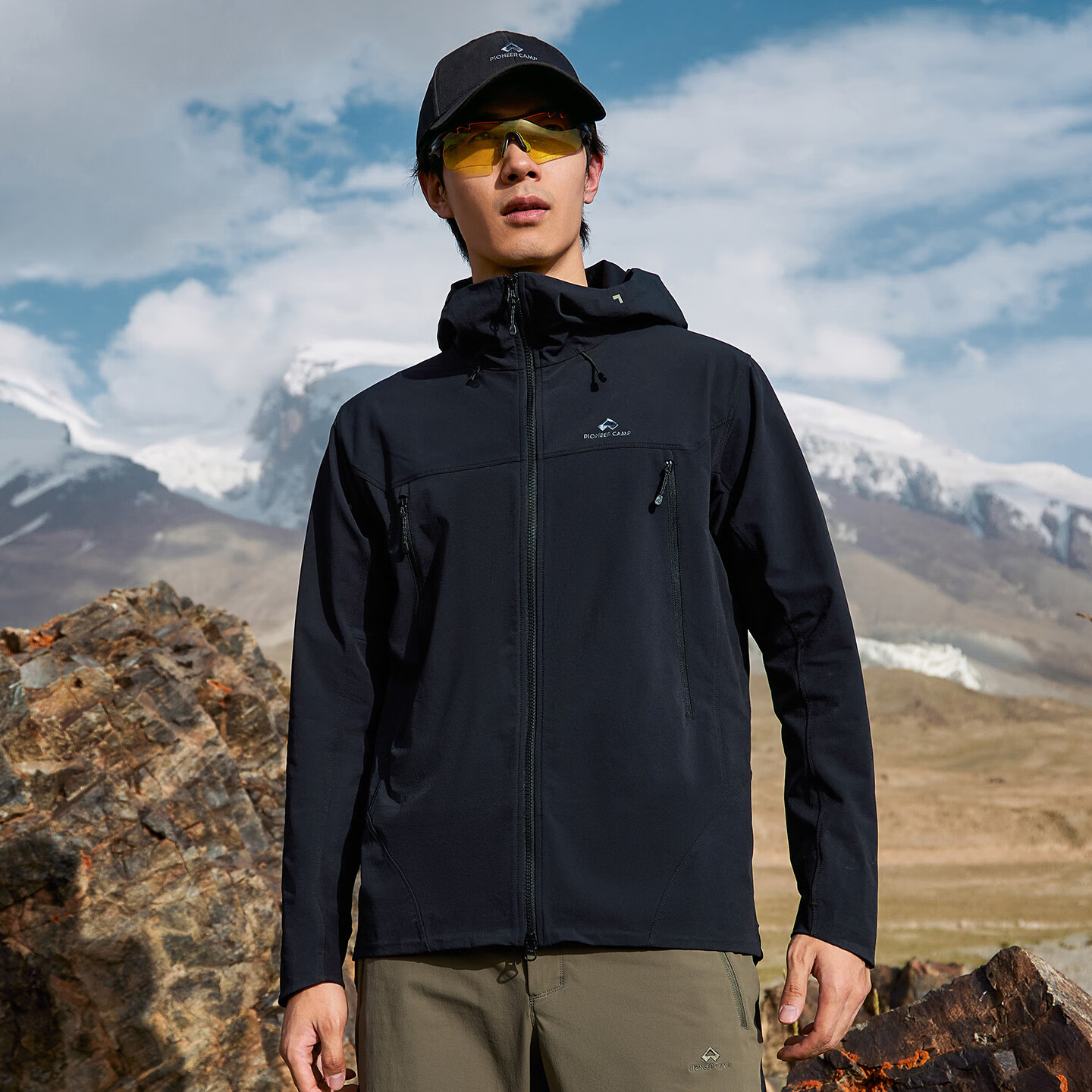 Pioneer Camp Sea Lion 2.0 Men's Softshell Jacket Autumn Outdoor Windproof Warm Waterproof Cordura Hiking Mountaineering Coat