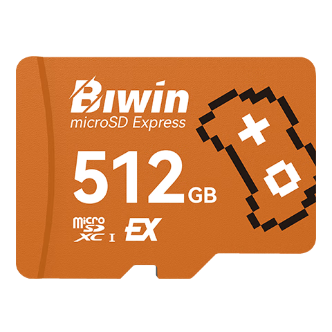 BIWIN 512GB TF (MicroSD Express) Memory Card ME300 Series 900MB/s Read 800MB/s Write Dedicated Memory Card for Switch 2 Gaming Console